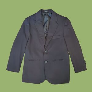 Boy's Vintage 90s Holiday Editions Black Blazer Size 10